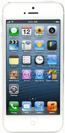 Смартфон Apple iPhone 5 64Gb White & Silver - Тихорецк